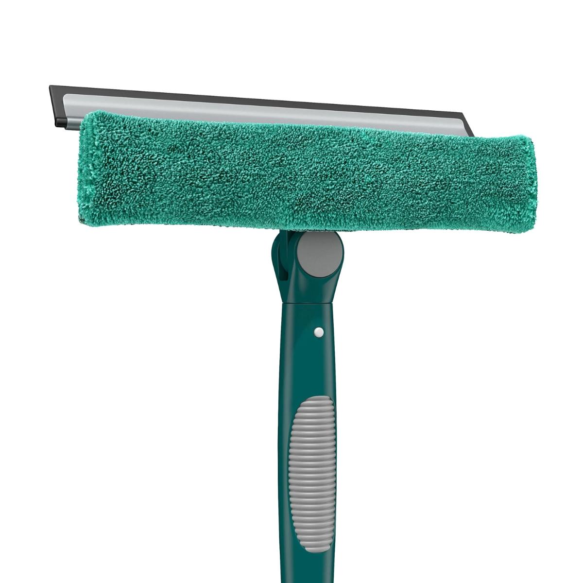 LIMPA VIDROS COM CABO EXTENSÍVEL 180º MICROFIBRA FLASH LIMP VERDE