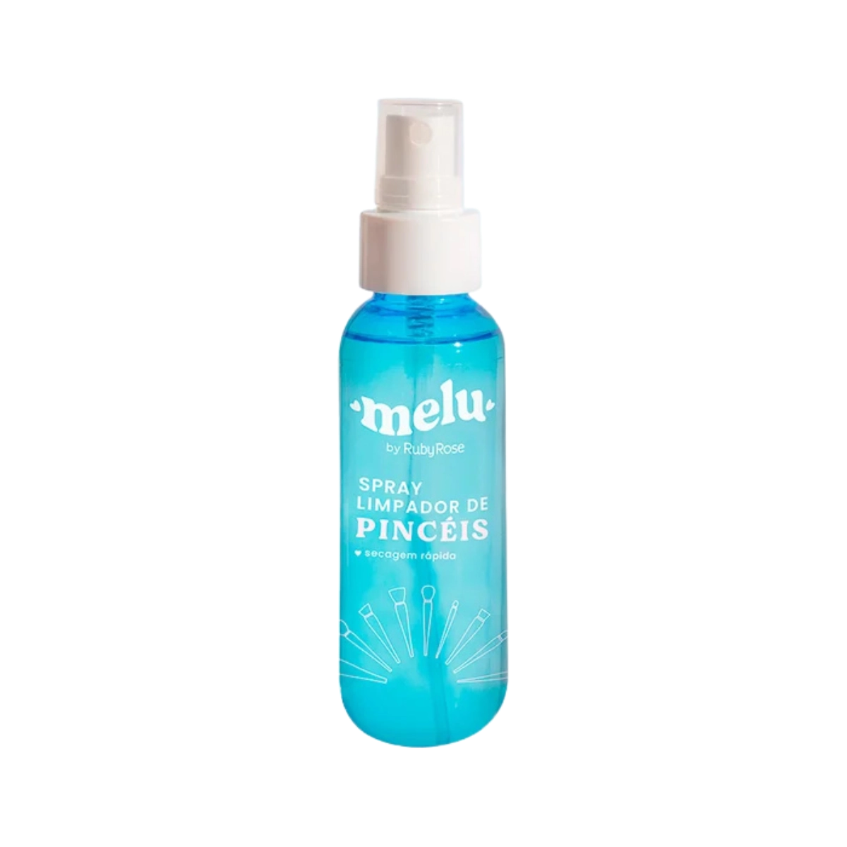 LIMPADOR DE PINCEIS RR1801 EM SPRAY MELU RUBYROSE