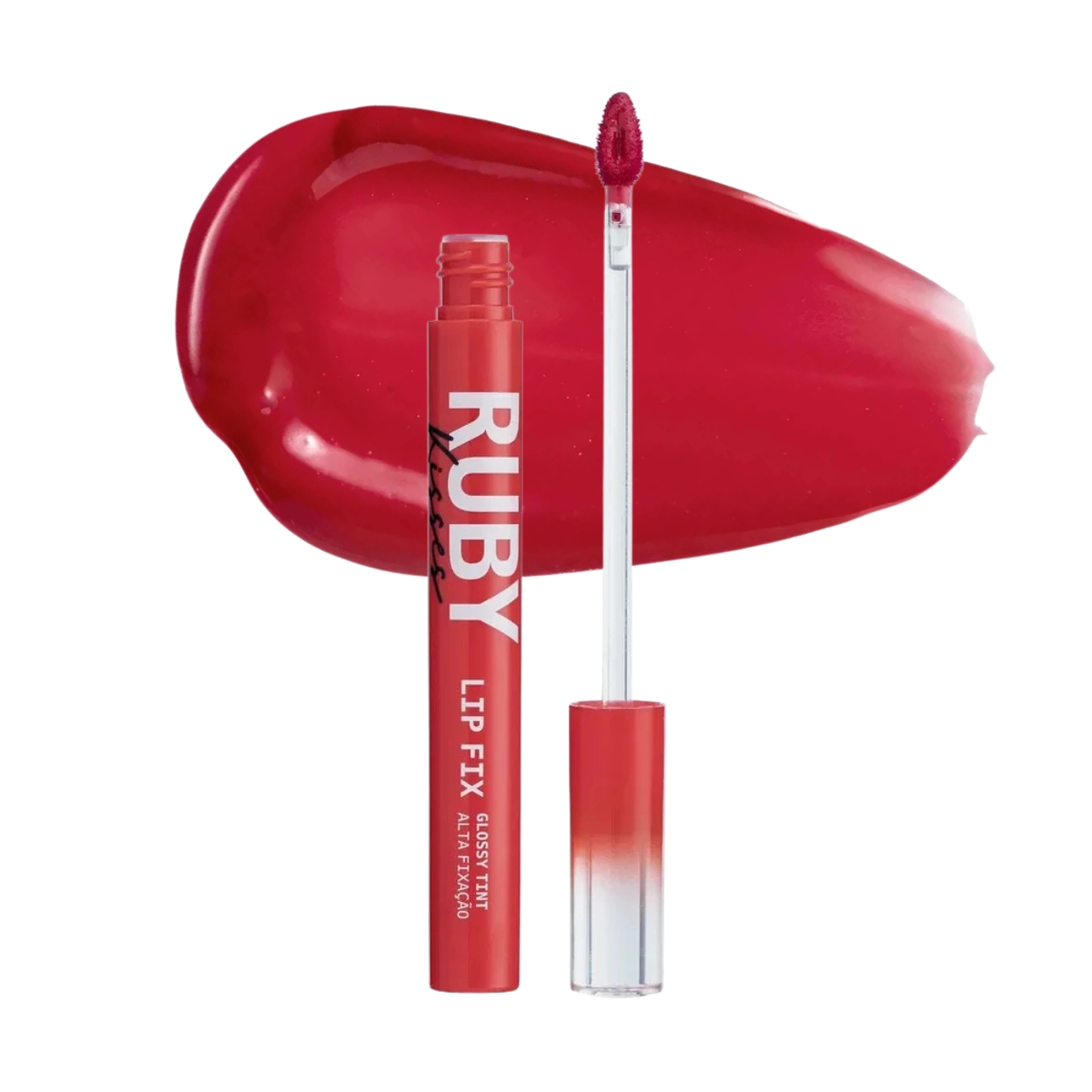 LIP FIX RUBY KISSES GLOSSY TINT ALTA FIXAÇÃO CHERRY