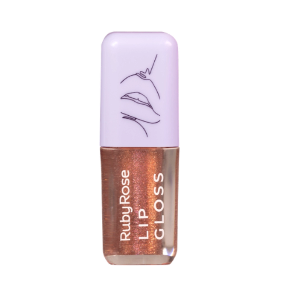 LIP GLOSS BRILHANTE BONFIRE RUBY ROSE HB82345N 4,5G
