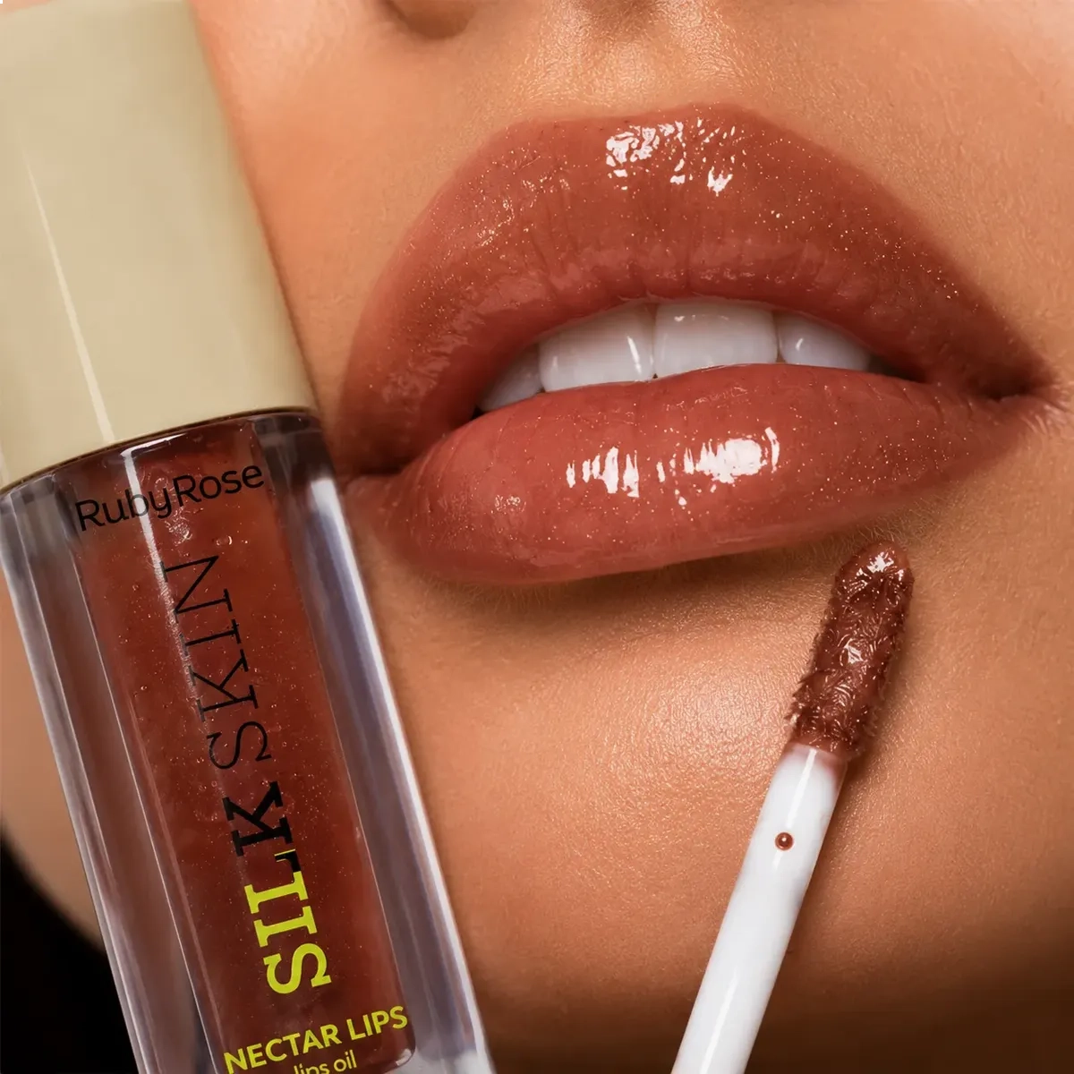 LIP OIL GLOSS BRILHO LABIAL RUBY ROSE NECTAR LIPS ESPRESSO LUXE