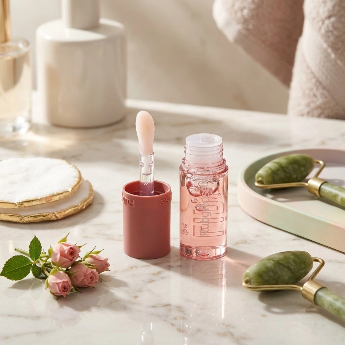 LIP OIL RUBY ROSE FRESH LIPS GL02 HIDRATANTE LABIAL LIP OIL RUBY ROSE FRESH LIPS GL02 HIDRATANTE LABIAL