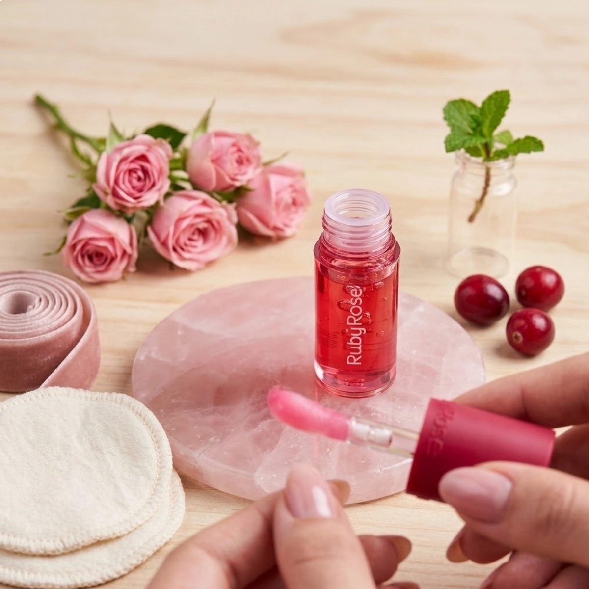 LIP OIL RUBY ROSE FRESH LIPS GL05 HIDRATANTE LABIAL