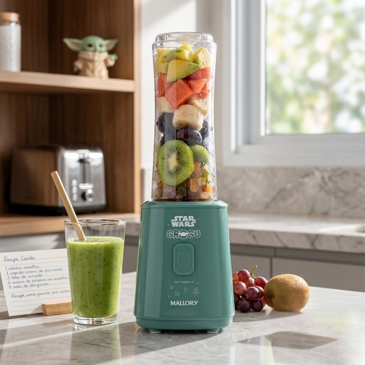 Liquidificador Mallory Individual Grogu 220v