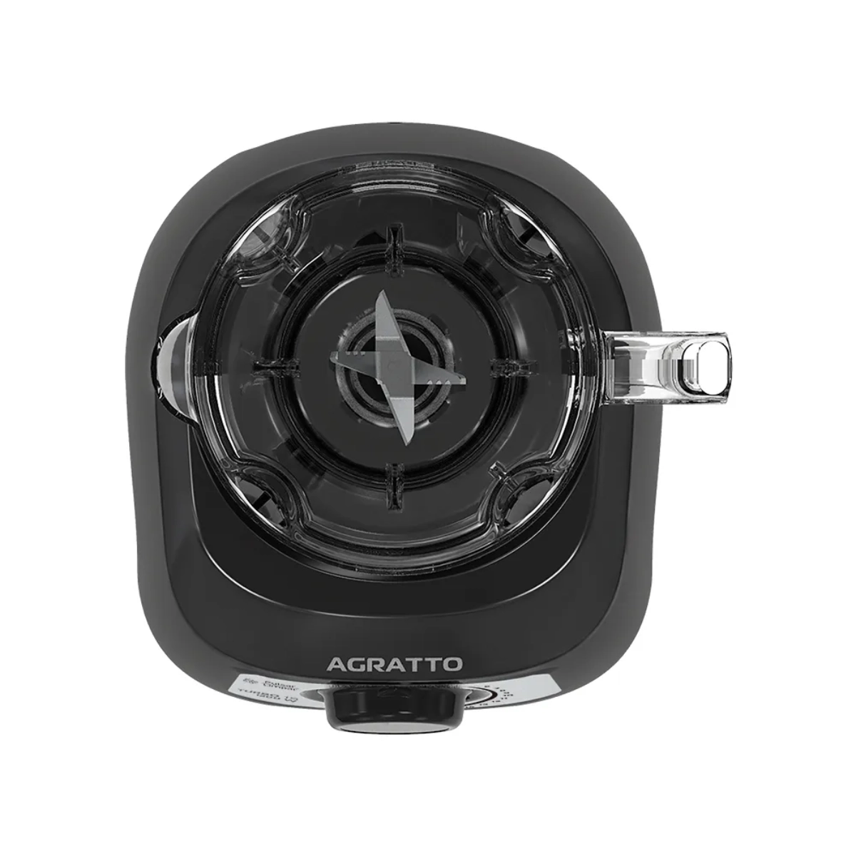LIQUIDIFICADOR TURBO 3,2L PRETO CRISTAL 1200W 220V AGRATTO 