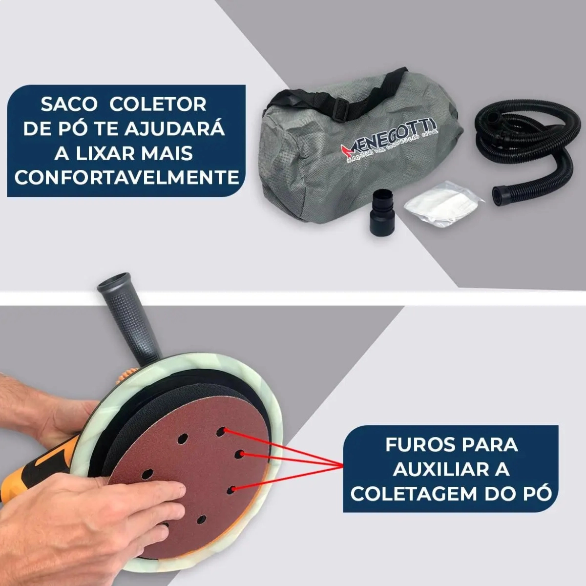 LIXADEIRA ELÉTRICA DE PAREDE COM LED 710W 127V MENEGOTTI MLP710 AMARELO LIXADEIRA ELÉTRICA DE PAREDE COM LED 710W 127V MENEGOTTI MLP710 AMARELO