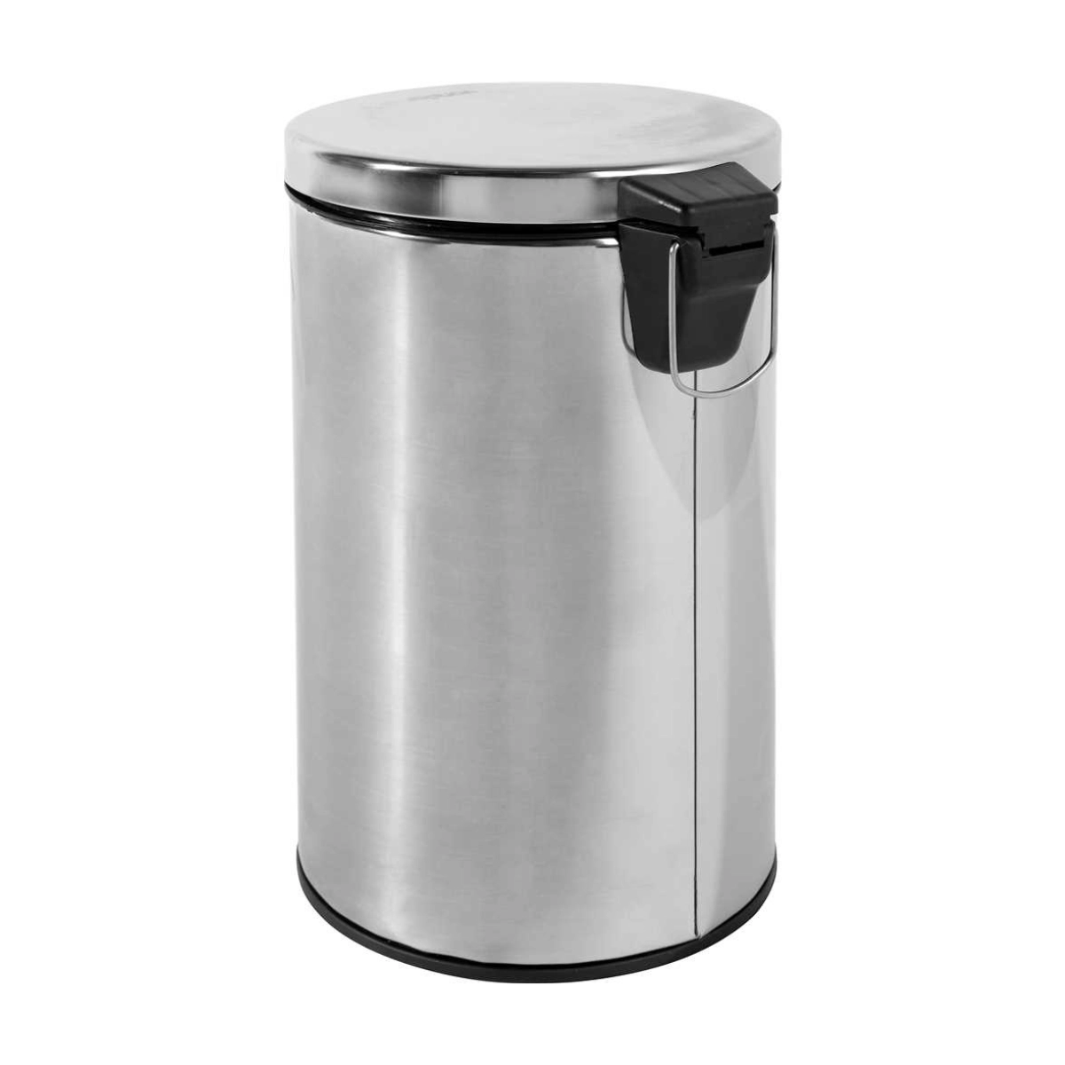 LIXEIRA REDONDA 20 LITROS INOX CINZA VONDER LIXEIRA REDONDA 20 LITROS INOX CINZA VONDER