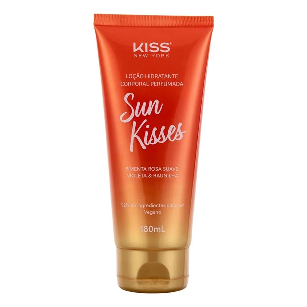 LOÇÃO CORPORAL SUN KISSES 180ML KISS NEW YORK LCB03B