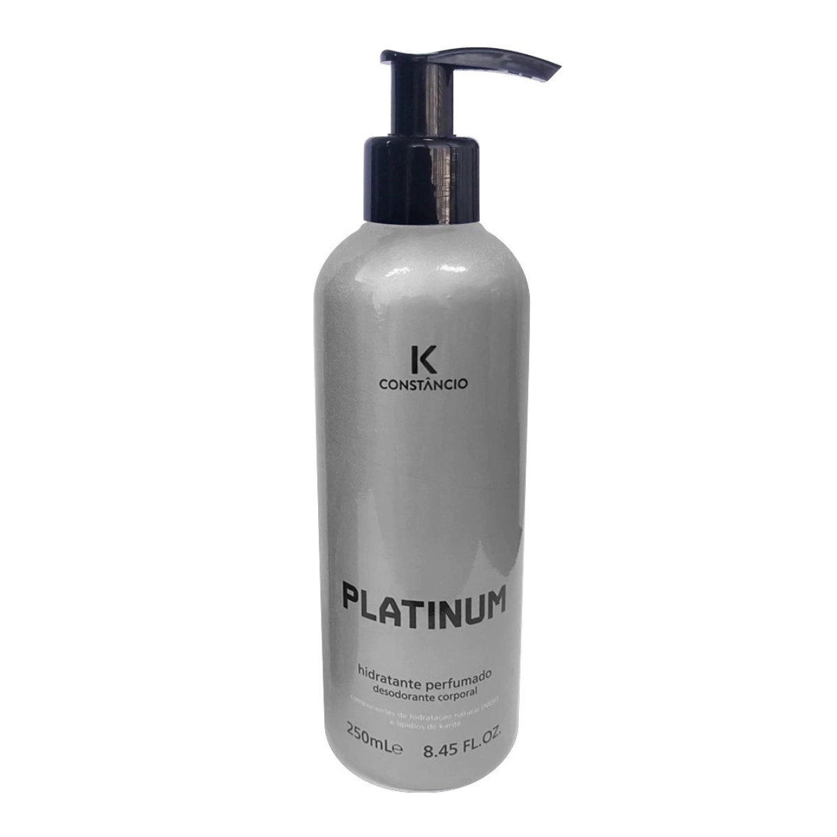 LOÇÃO HIDRATANTE VEGANA PLATINUM 250ML K CONSTANCIO