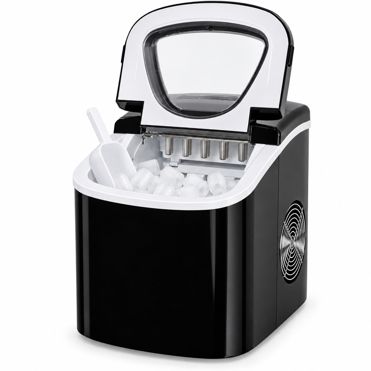 MÁQUINA DE GELO AMVOX AMG 113 PORTÁTIL 13KG/24H 2 TAMANHOS 127V MÁQUINA DE GELO AMVOX AMG 113 PORTÁTIL 13KG/24H 2 TAMANHOS 127V