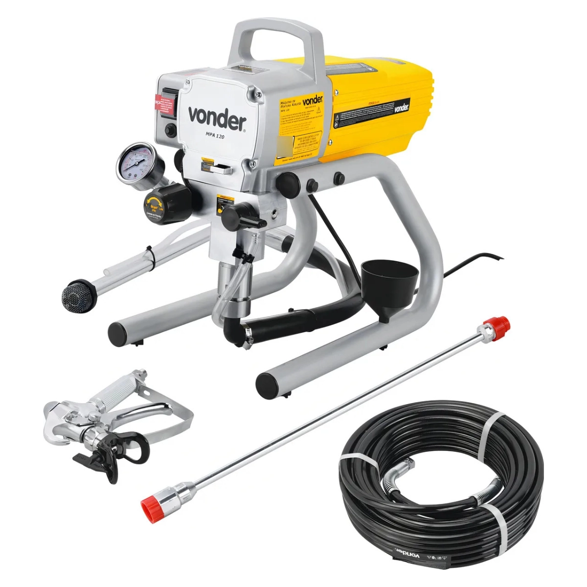 MÁQUINA DE PINTURA AIRLESS 1,2HP MPA120 VONDER 127V VONDER