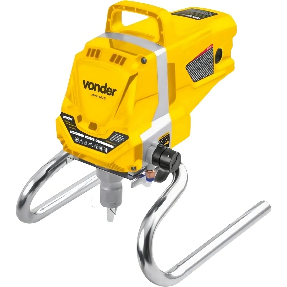 MÁQUINA DE PINTURA AIRLESS 1,3HP MPA 1010 VONDER AMARELA 220V