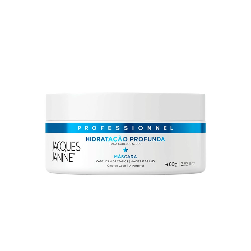 MÁSCARA CAPILAR HIDRATAÇÃO PROFUNDA JACQUES JANINE 80G