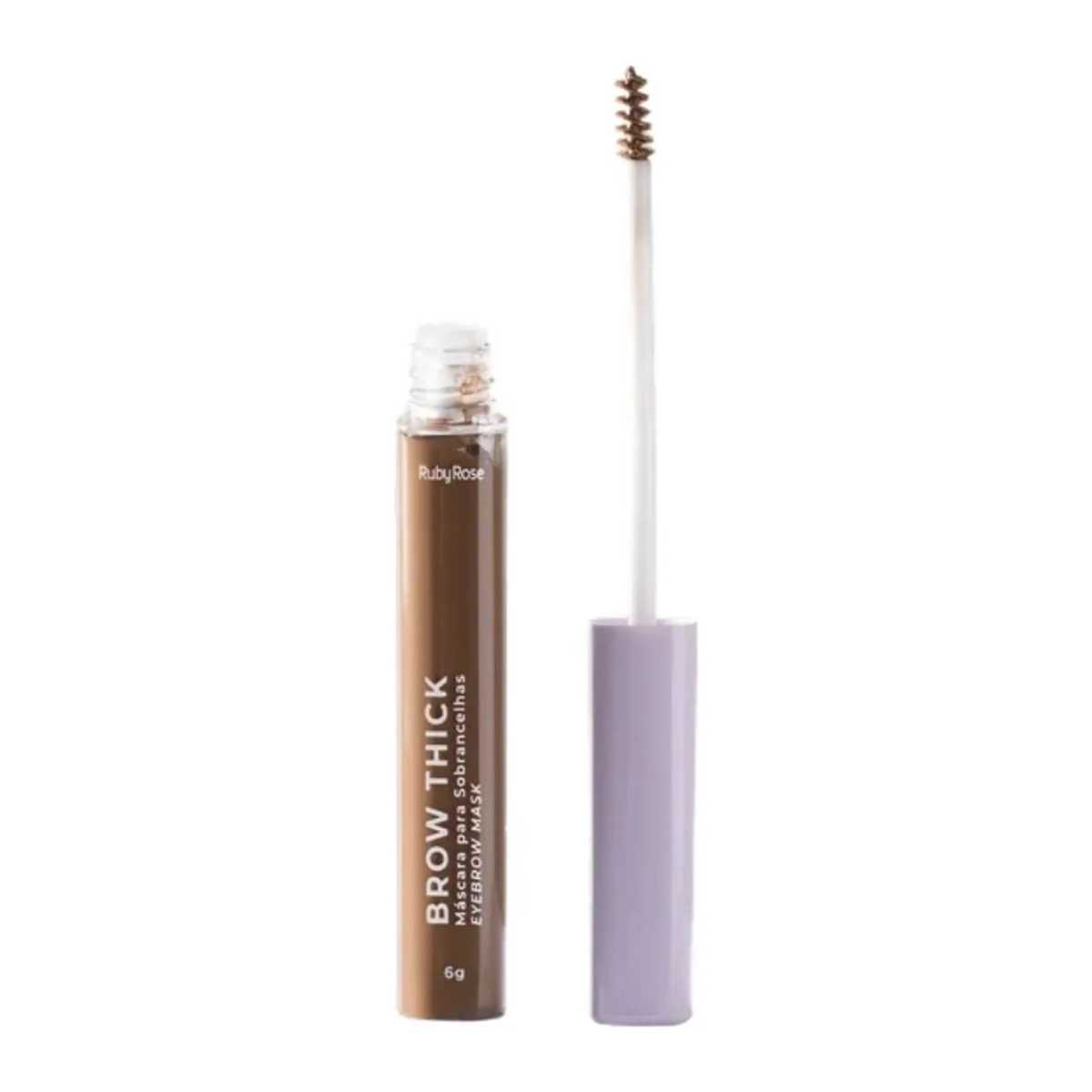 MÁSCARA DE CÍLIOS E SOBRANCELHAS 02 MEDIUM BROW IT UP LULUCA RUBY ROSE