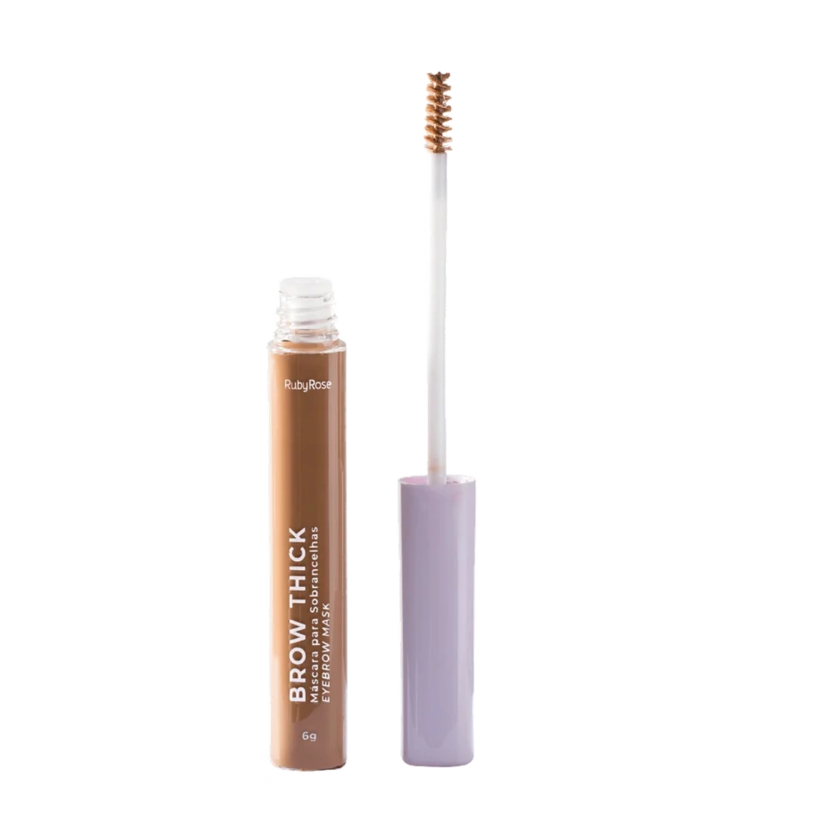 MÁSCARA DE CÍLIOS E SOBRANCELHAS THICK 01 LIGHT BROW IT UP LULUCA RUBY ROSE