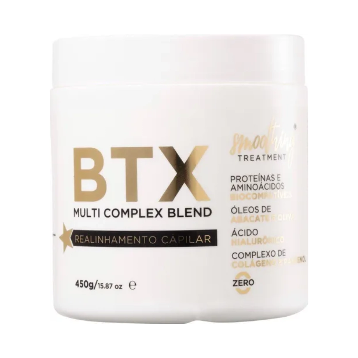 MÁSCARA DE REALINHAMNETO CAPILAR BTX JACQUES JANINE 450G