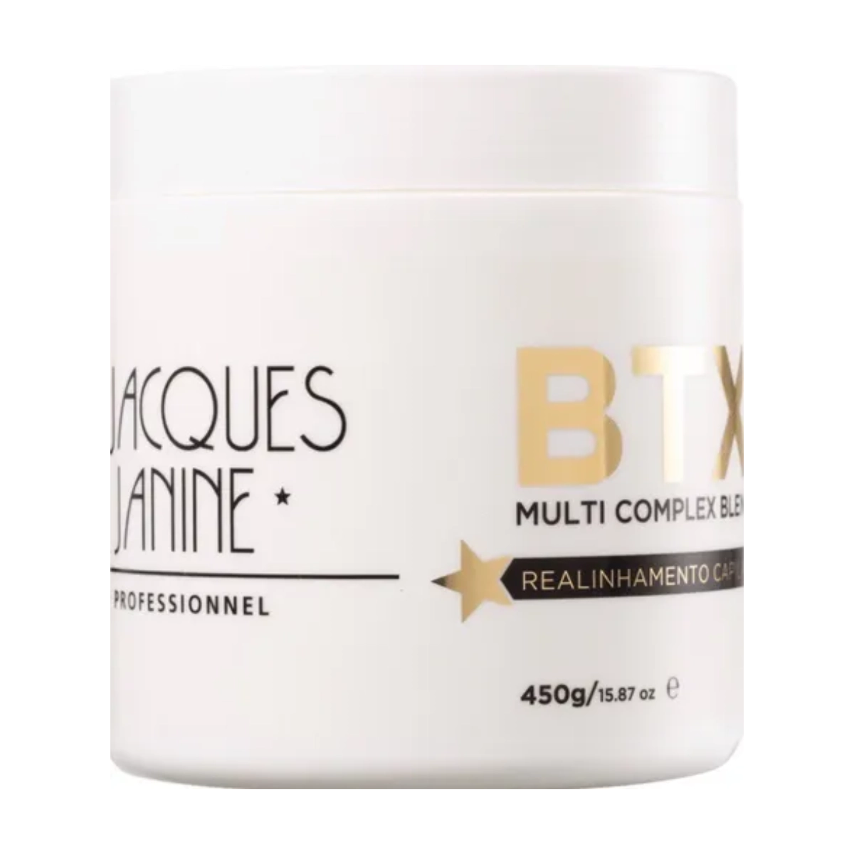 MÁSCARA DE REALINHAMNETO CAPILAR BTX JACQUES JANINE 450G