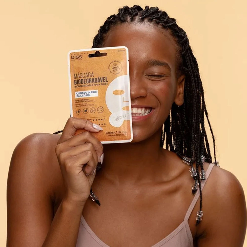 MÁSCARA FACIL BIODEGRADÁVEL CUIDADO ESPECIAL KISS NEW YORK MÁSCARA FACIL BIODEGRADÁVEL CUIDADO ESPECIAL KISS NEW YORK