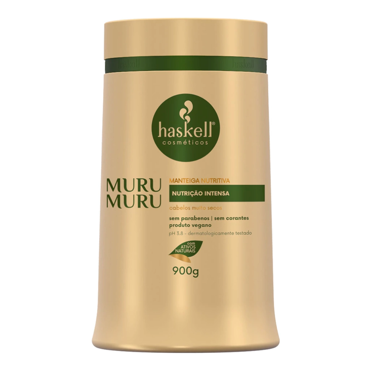 MANTEIGA CAPILAR NUTRITIVA MURUMURU 900GR HASKELL