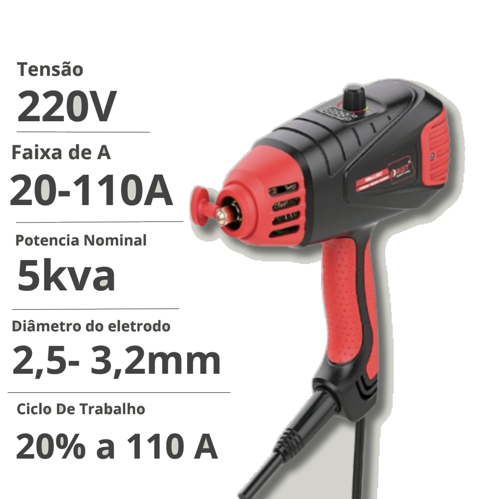 Maq. Solda Awt Invers. Mma-120ep Mono 220v Maq. Solda Awt Invers. Mma-120ep Mono 220v