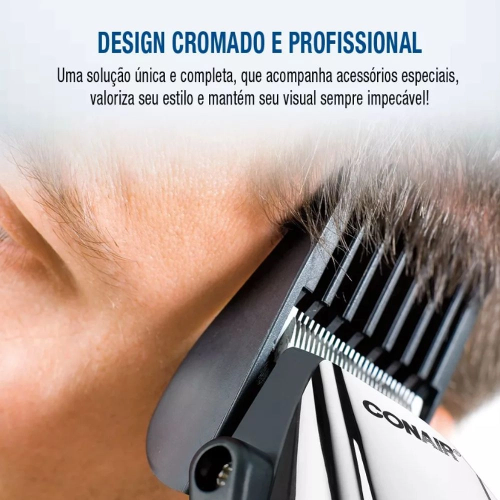 MAQUINA DE CORTE DE CABELO APARADOR DE PELOS, CONAIR - 110V