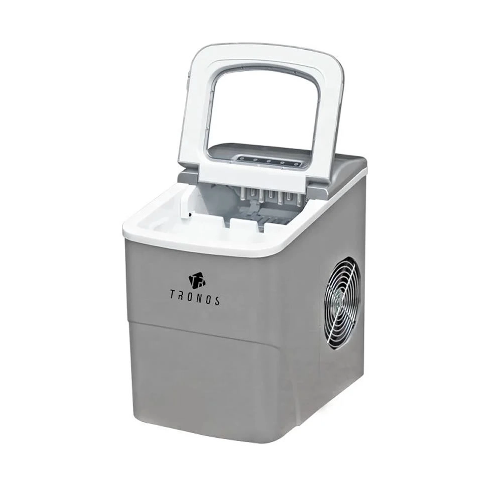 Maquina de Gelo 12kg Tronos Prata 2 Litros 110v Maquina de Gelo 12kg Tronos Prata 2 Litros 110v