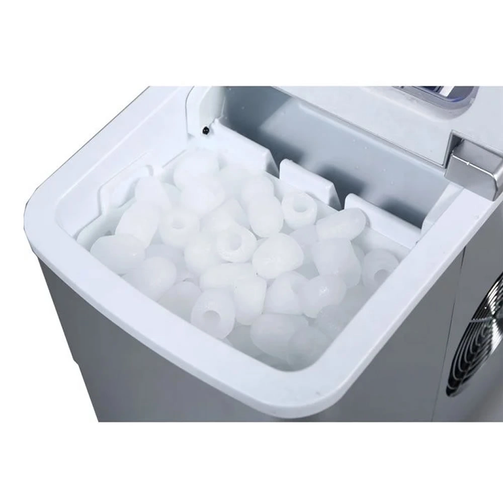 Maquina de Gelo 12kg Tronos Prata 2 Litros 110v Maquina de Gelo 12kg Tronos Prata 2 Litros 110v