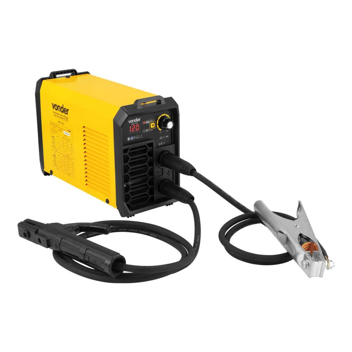 MAQUINA DE SOLDA INVERSORA VONDER RIV121 120A DIGITAL 220V