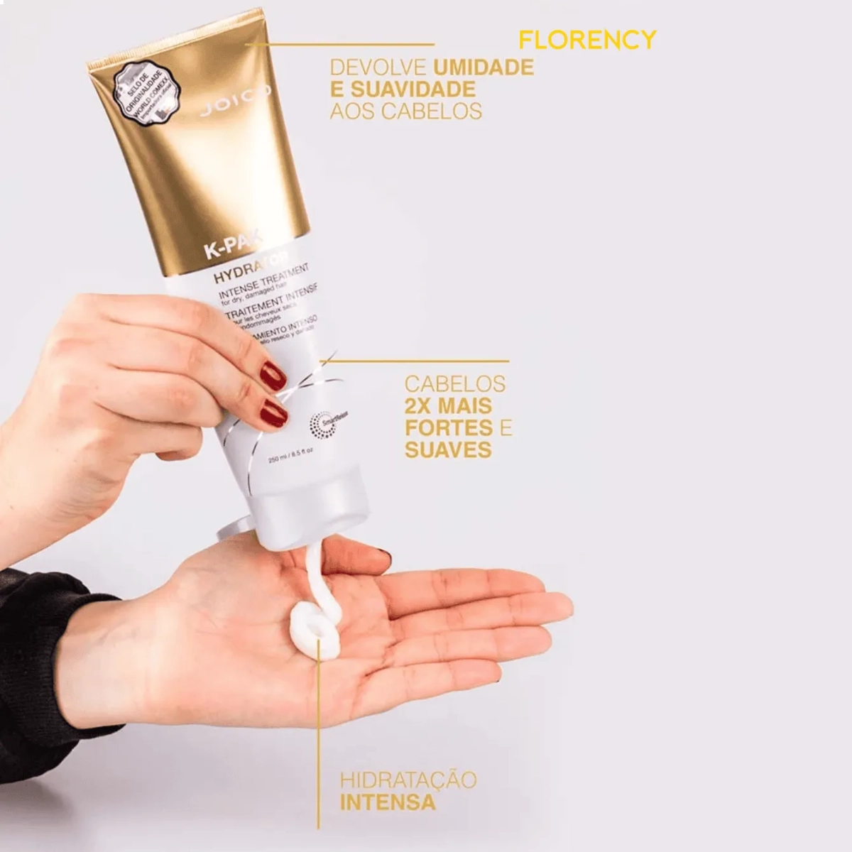 MASCARA CAPILAR JOICO K-PAK INTENSE HYDRATOR SMART RELEASE MASCARA CAPILAR 250ML