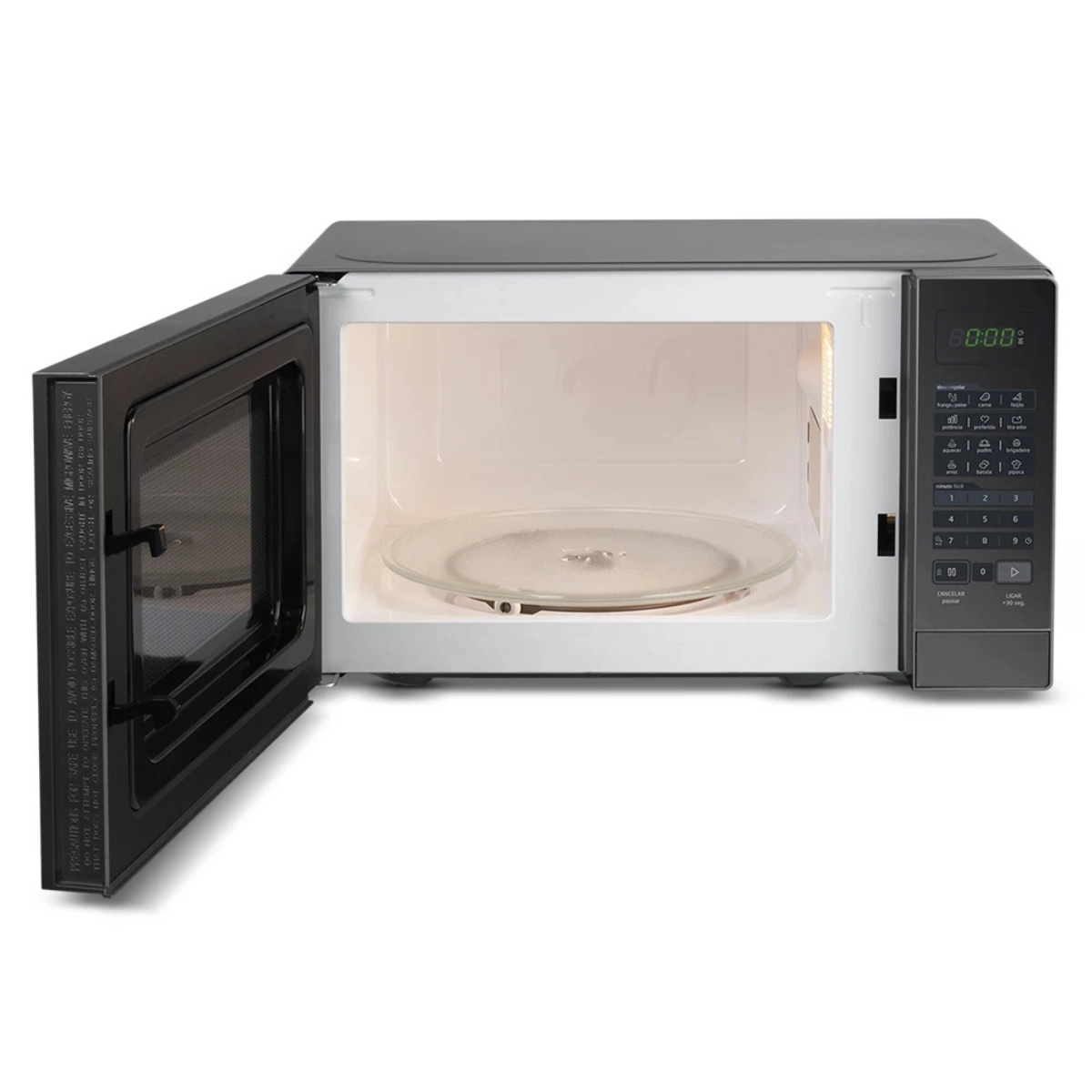 MICRO ONDAS 20 LITROS PRATA 220V PORTA ESPELHADA MINUTO FÁCIL MIDEA