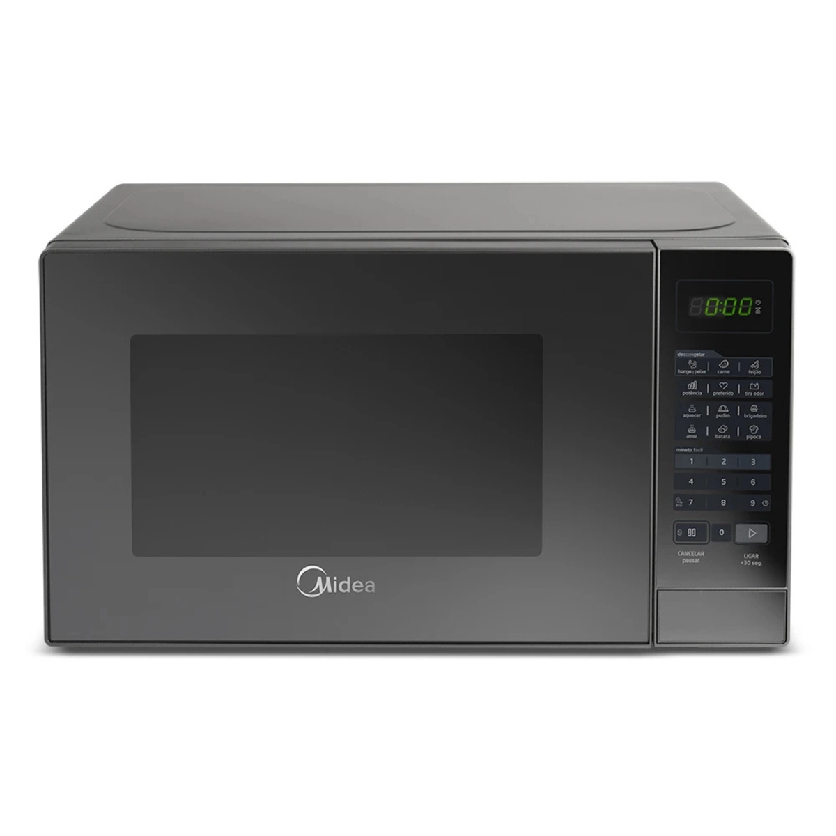 MICRO ONDAS 20 LITROS PRATA 220V PORTA ESPELHADA MINUTO FÁCIL MIDEA