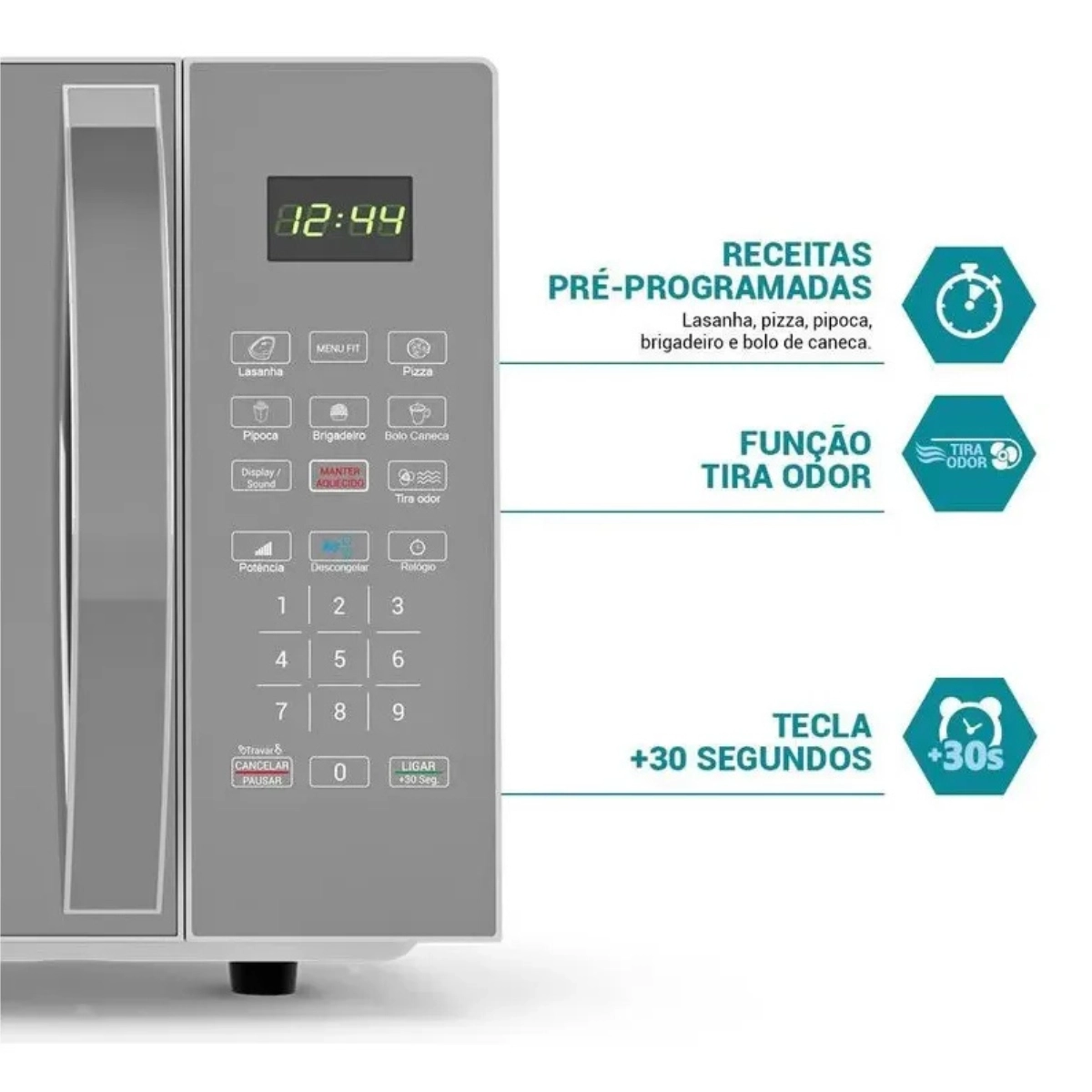 MICRO ONDAS 33 LITROS PHILCO LIMPA FÁCIL 1400W 220V PMO38S MICRO ONDAS 33 LITROS PHILCO LIMPA FÁCIL 1400W 220V PMO38S