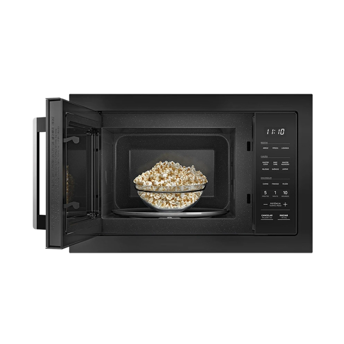 MICRO-ONDAS DE EMBUTIR MIDEA 35L TOUCH PRETO 220V