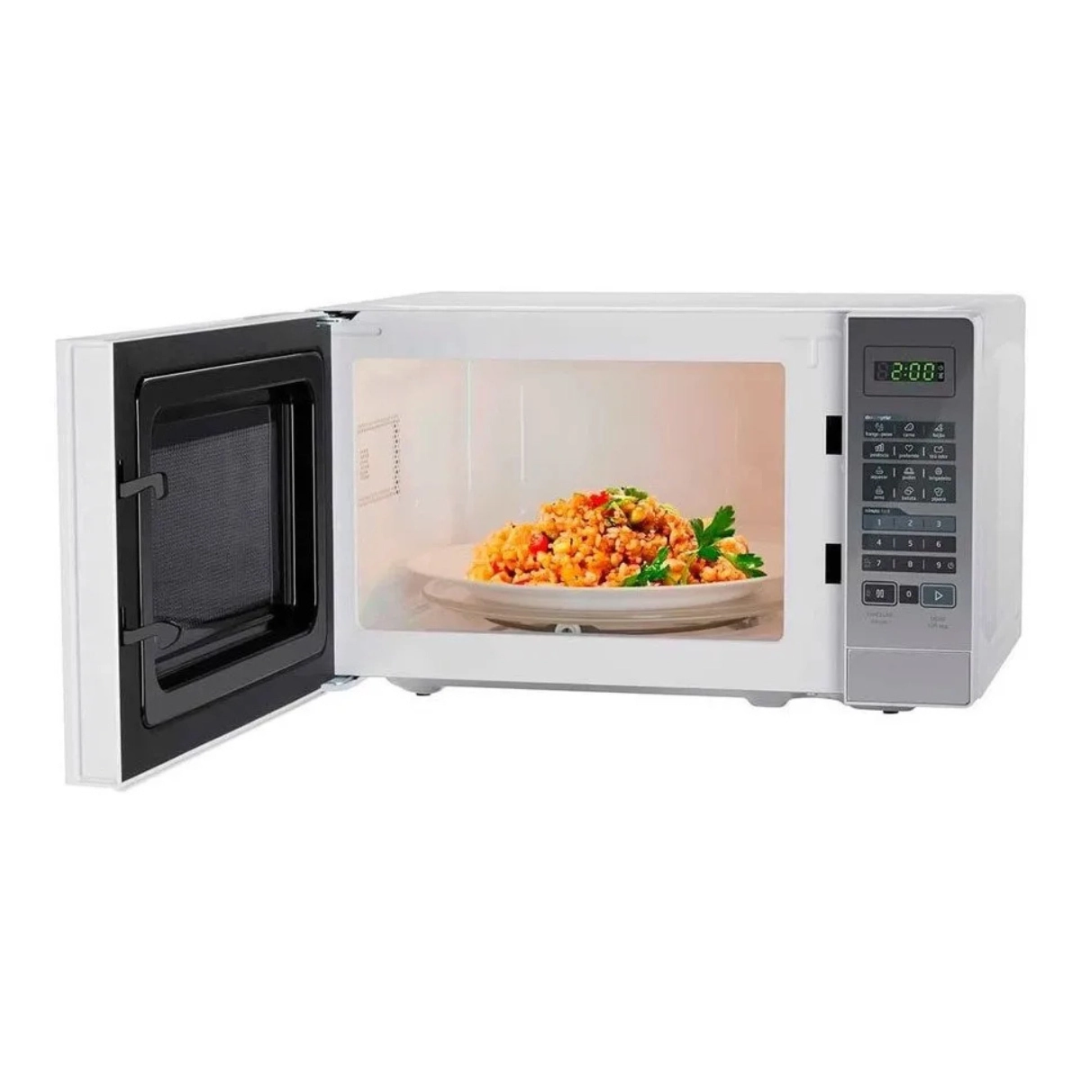 MICRO ONDAS ESPELHADA MRAM21 127V 700W 20 LITROS MIDEA