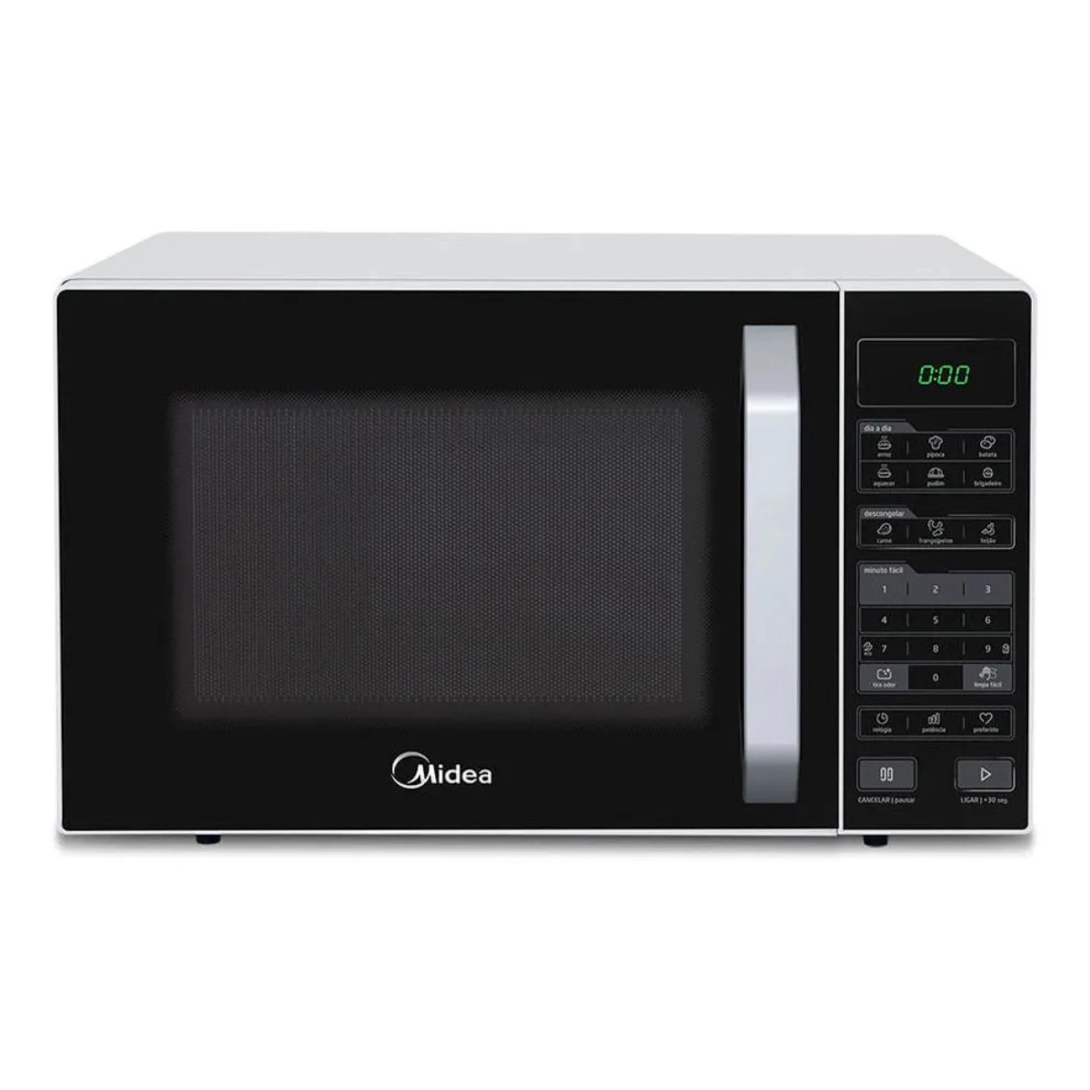 MICRO ONDAS MIDEA SOLO MXSA27P1 27 LITROS BRANCO E PRETO 127V