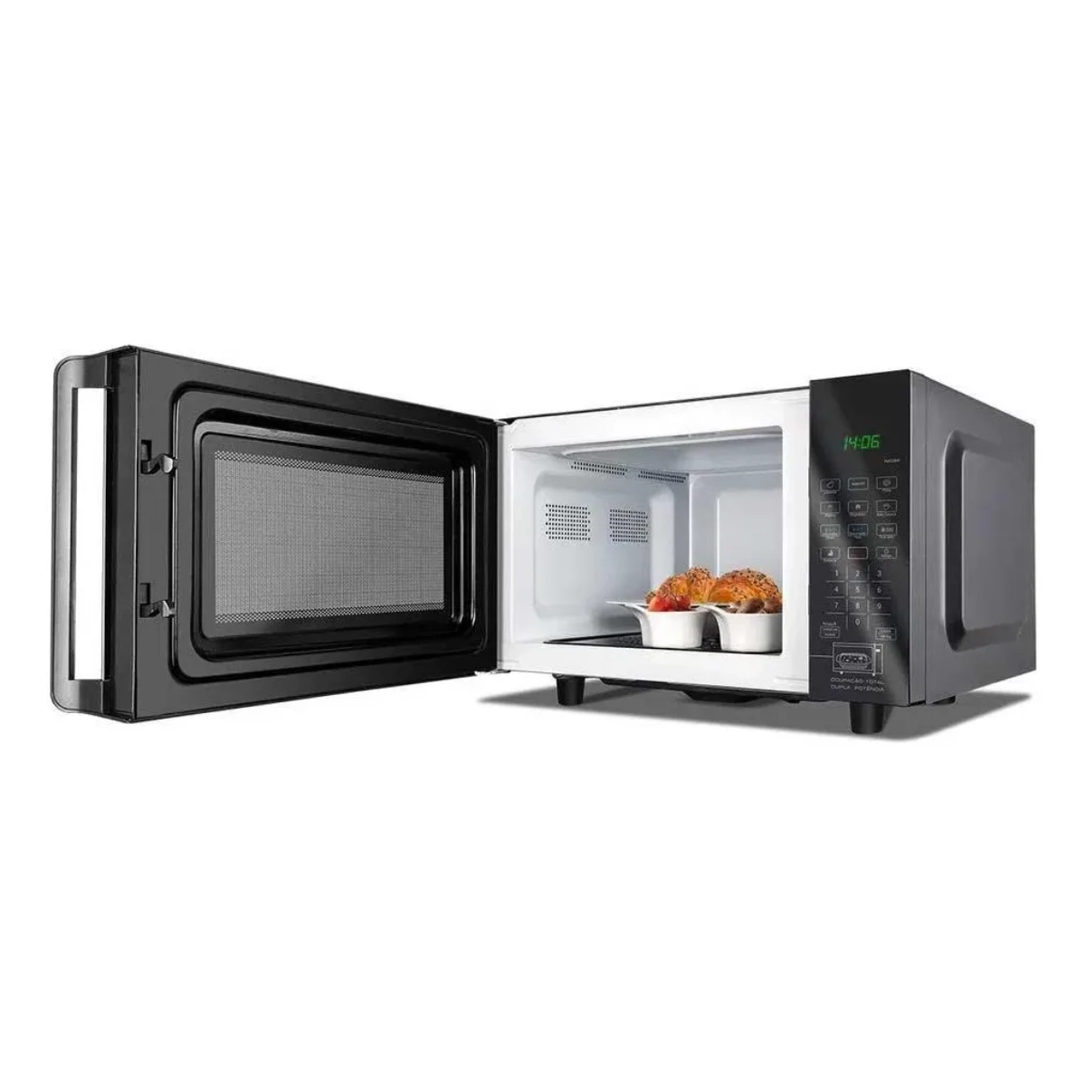 MICROONDAS FLAT PMO28TF 28 LITROS 127V 1400W PRETO PHILCO MICROONDAS FLAT PMO28TF 28 LITROS 127V 1400W PRETO PHILCO