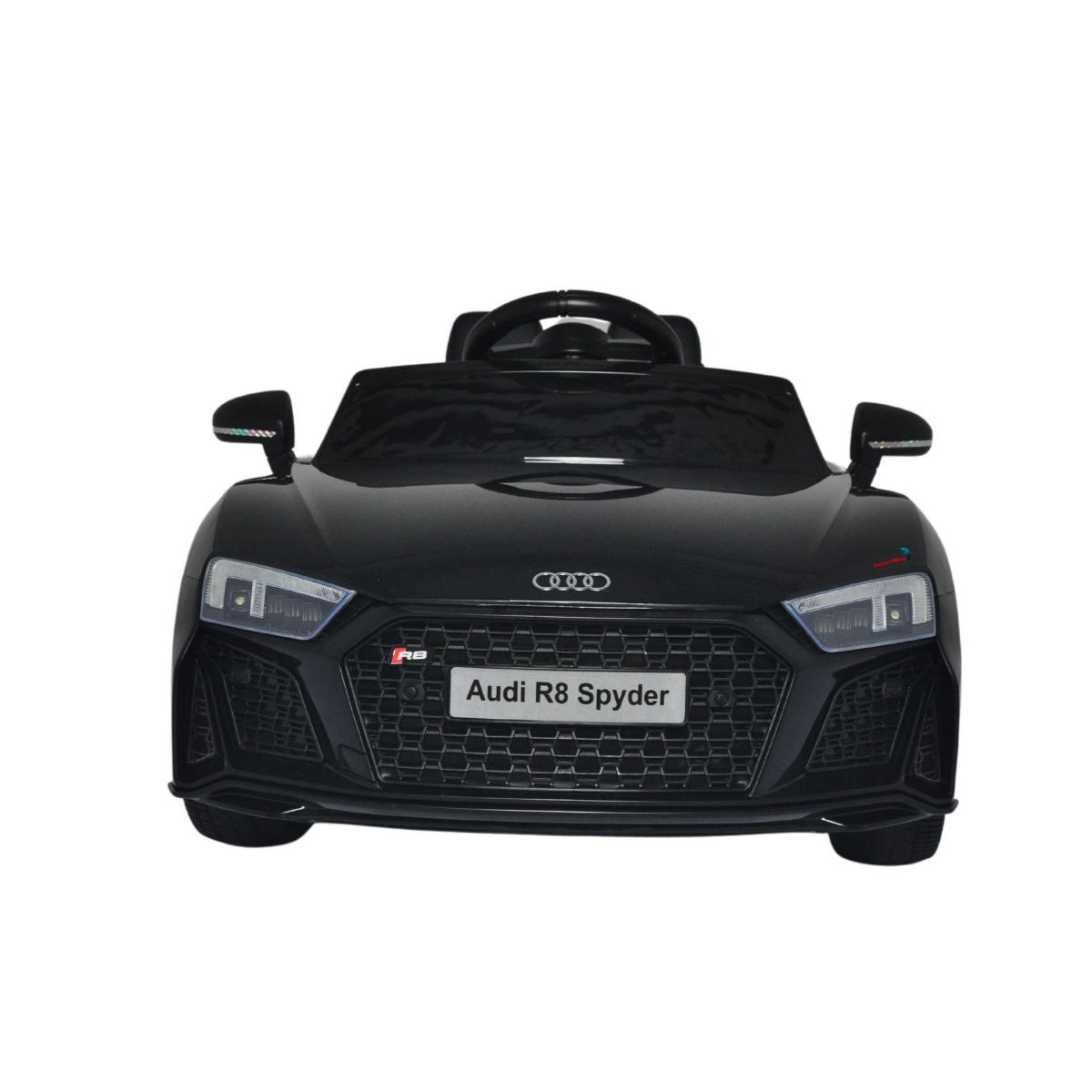 MINI AUDI R8 SPYDER ELÉTRICO AUDI R8 SPYDER IMPORTWAY 12V PRETO