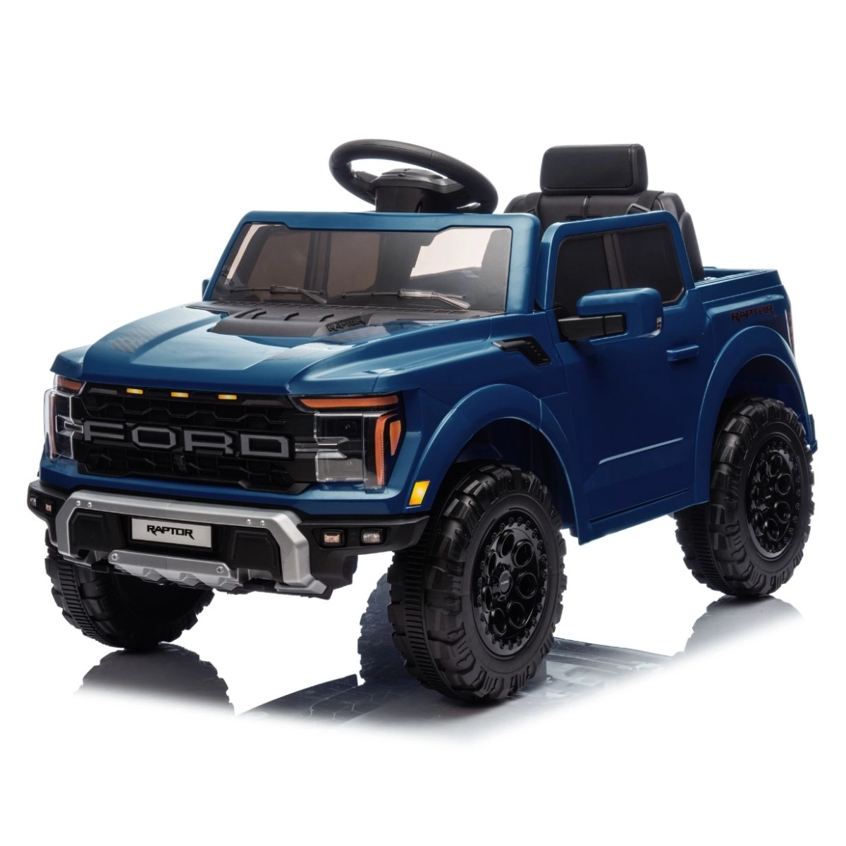 MINI CAMINHONETE ELETRICA FORD F-150 RAPTOR AZUL 12V IMPORTWAY