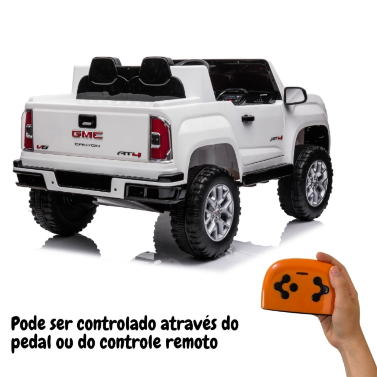 Mini Carro Elétrico Gmc Canyon At4 12v Importway  Potência, Estilo e Diversão para Crianças!