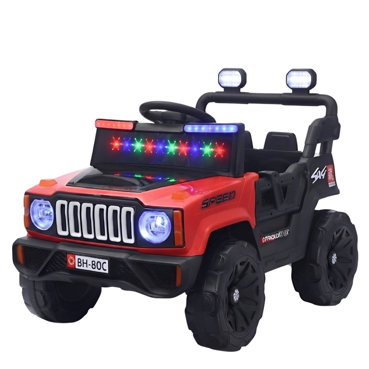 MINI CARRO ELÉTRICO INFANTIL 12V UTV VERMELHO IMPORTWAY