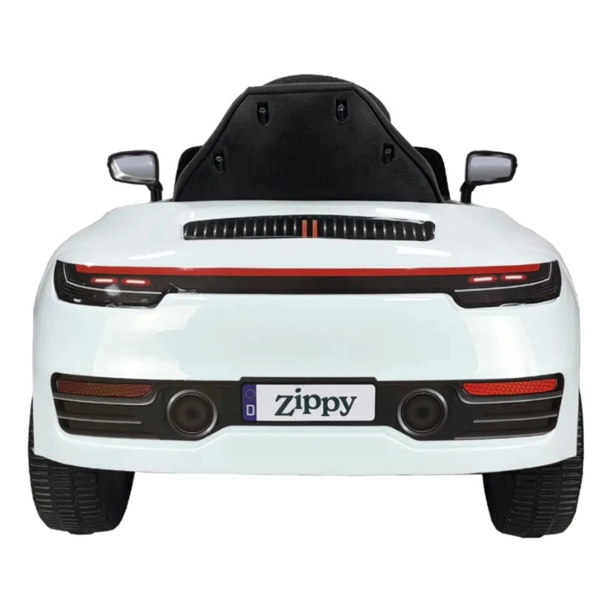 MINI CARRO ELÉTRICO INFANTIL COMPACT 6V BRANCO ZIPPY TOYS