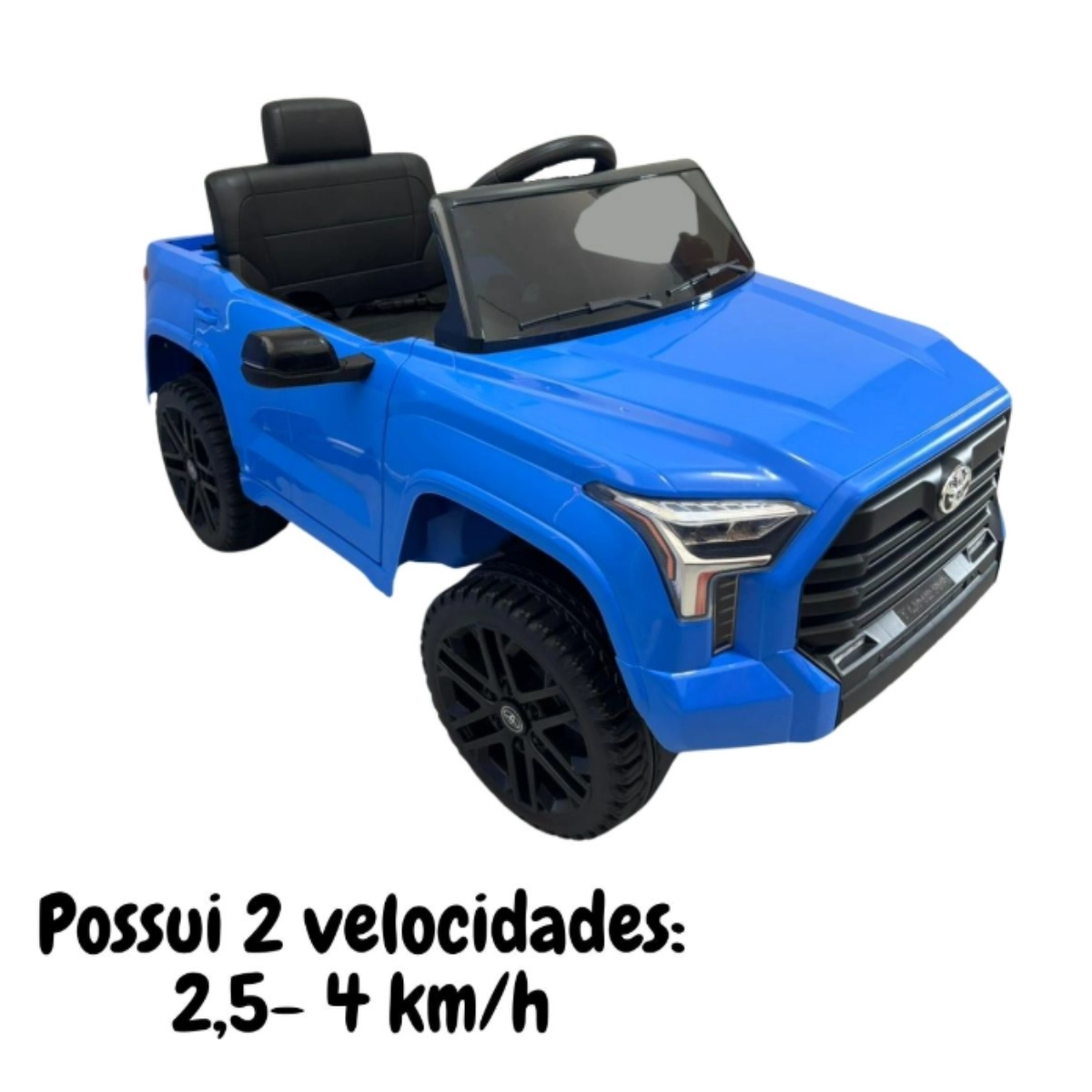 Mini Carro Elétrico Toyota Tundra 12v Azul Importway Mini Carro Elétrico Toyota Tundra 12v Azul Importway