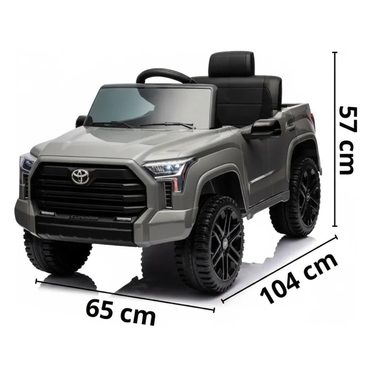 MINI CARRO ELÉTRICO TOYOTA TUNDRA CINZA 12V CONTROLE REMOTO LED MP3 E SEGURANÇA MINI CARRO ELÉTRICO TOYOTA TUNDRA CINZA 12V CONTROLE REMOTO LED MP3 E SEGURANÇA