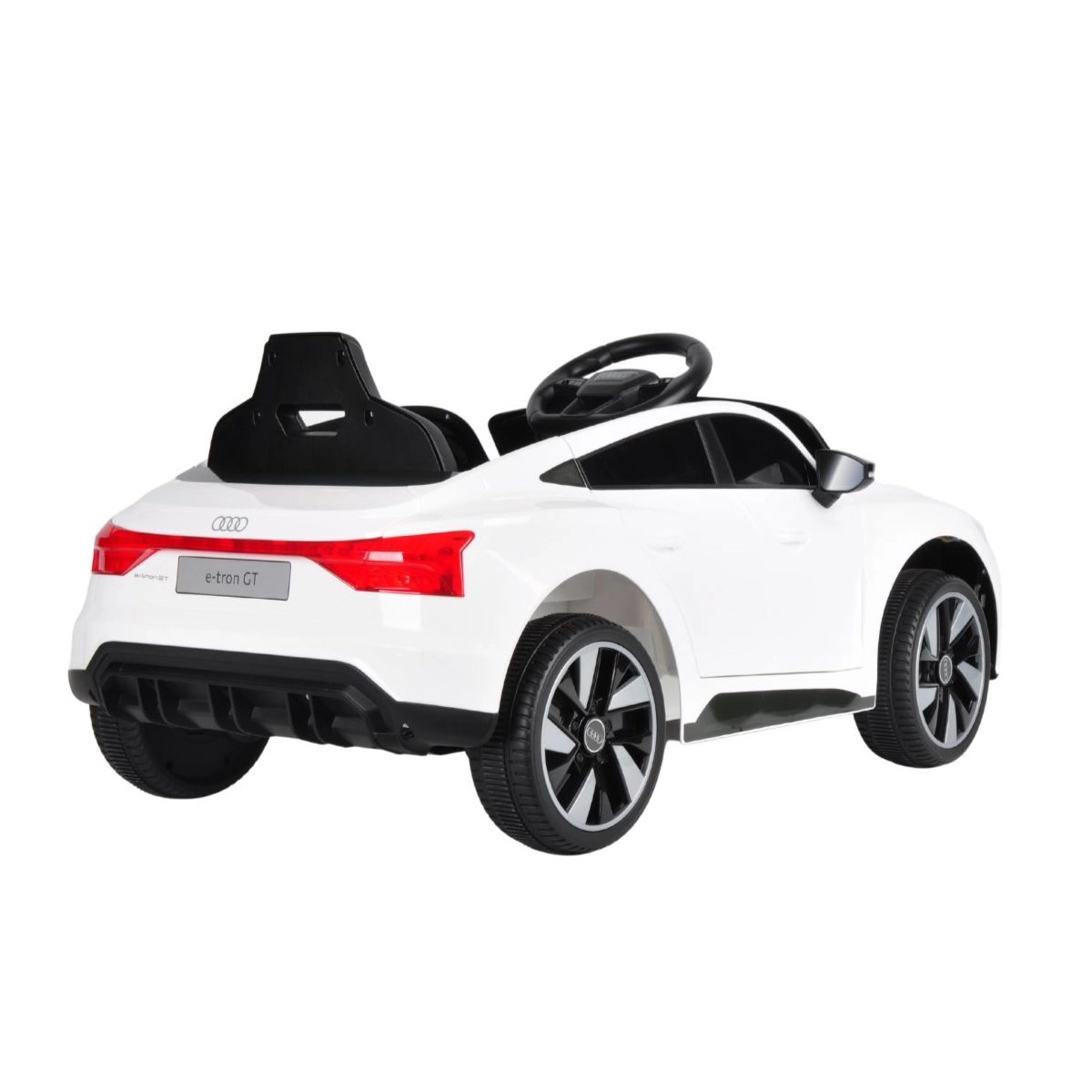 MINI CARRO ELETRICO INFANTIL AUDI ETRON GT 6V BRANCO - IMPORTWAY