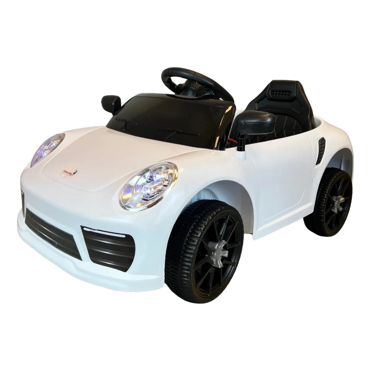 MINI CARRO ELETRICO INFANTIL BRANCO IMPORTWAY BW394BR 6V 