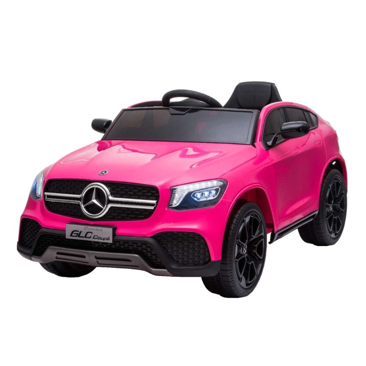 MINI CARRO ELETRICO MERCEDES BENZ GLC COUPE CONCEPT 12V ROSA IMPORTWAY