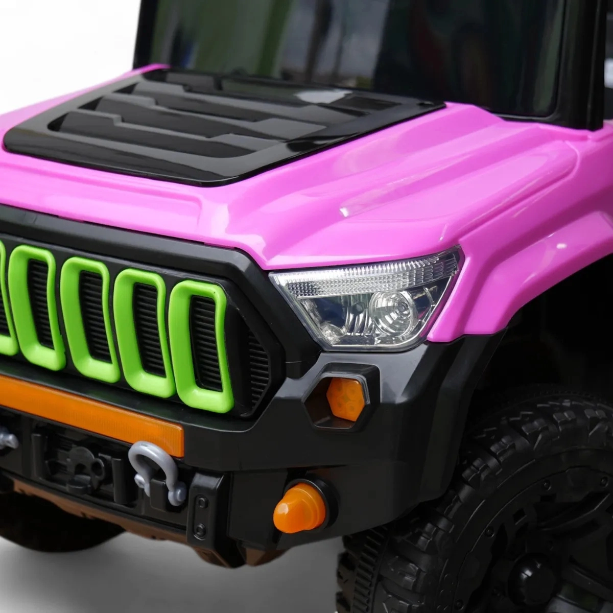 MINI JIPE ELETRICO INFANTIL TITAN XR 12V ROSA