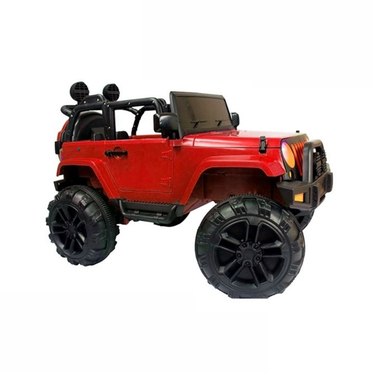 MINI JIPE INFANTIL MOTORIZADO VERMELHO COM CONTROLE REMOTO - IMPORTWAY