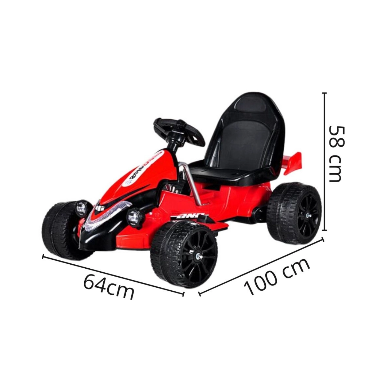 MINI KART ELÉTRICO IMPORTWAY BW220PT INFANTIL 6V PRETO COM LUZ E SOM MINI KART ELÉTRICO IMPORTWAY BW220PT INFANTIL 6V PRETO COM LUZ E SOM