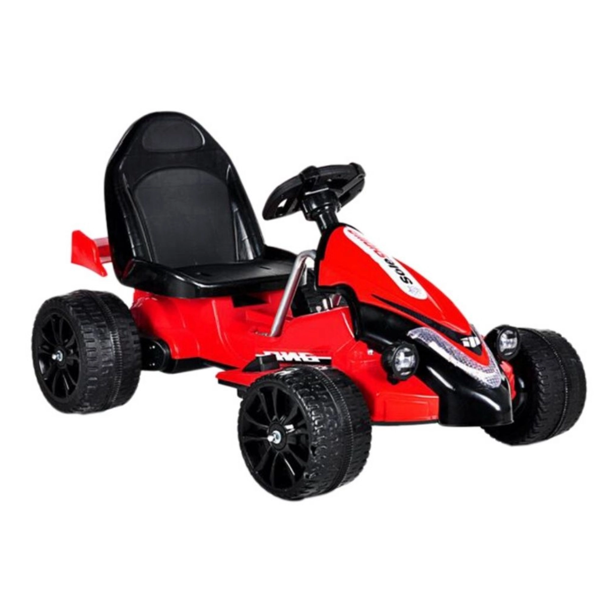 MINI KART ELÉTRICO IMPORTWAY BW220PT INFANTIL 6V PRETO COM LUZ E SOM